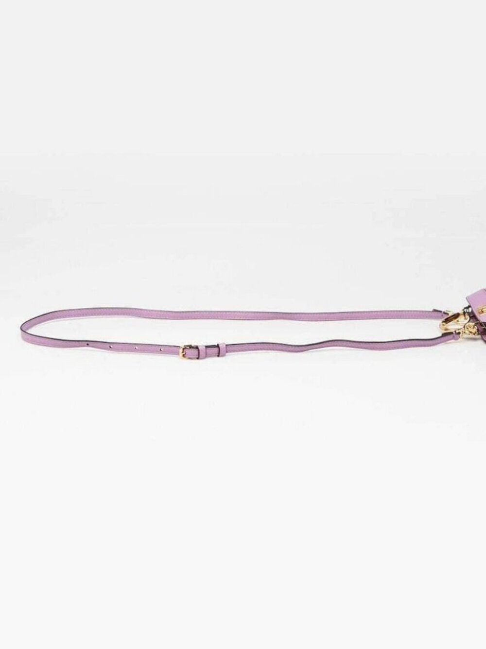 Fendi Purple Smooth Leather Nano Peekaboo Maxi Handle Bag - Picture 5 of 11